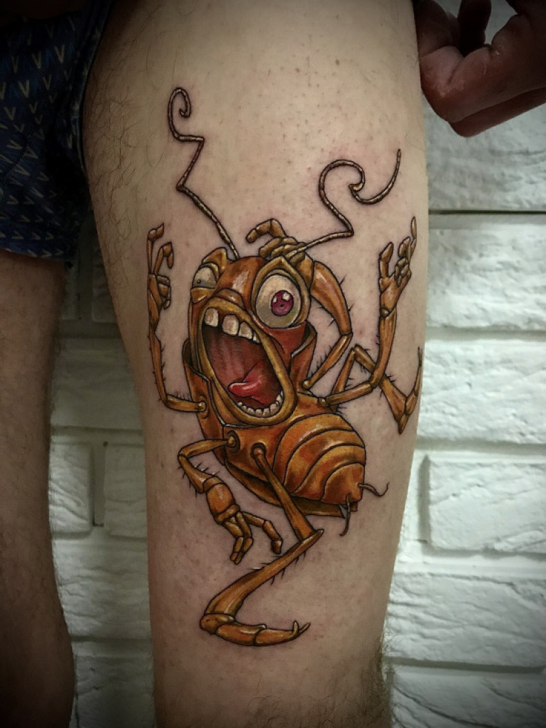 New school, photo - Tattoo Master Barb Tattoo