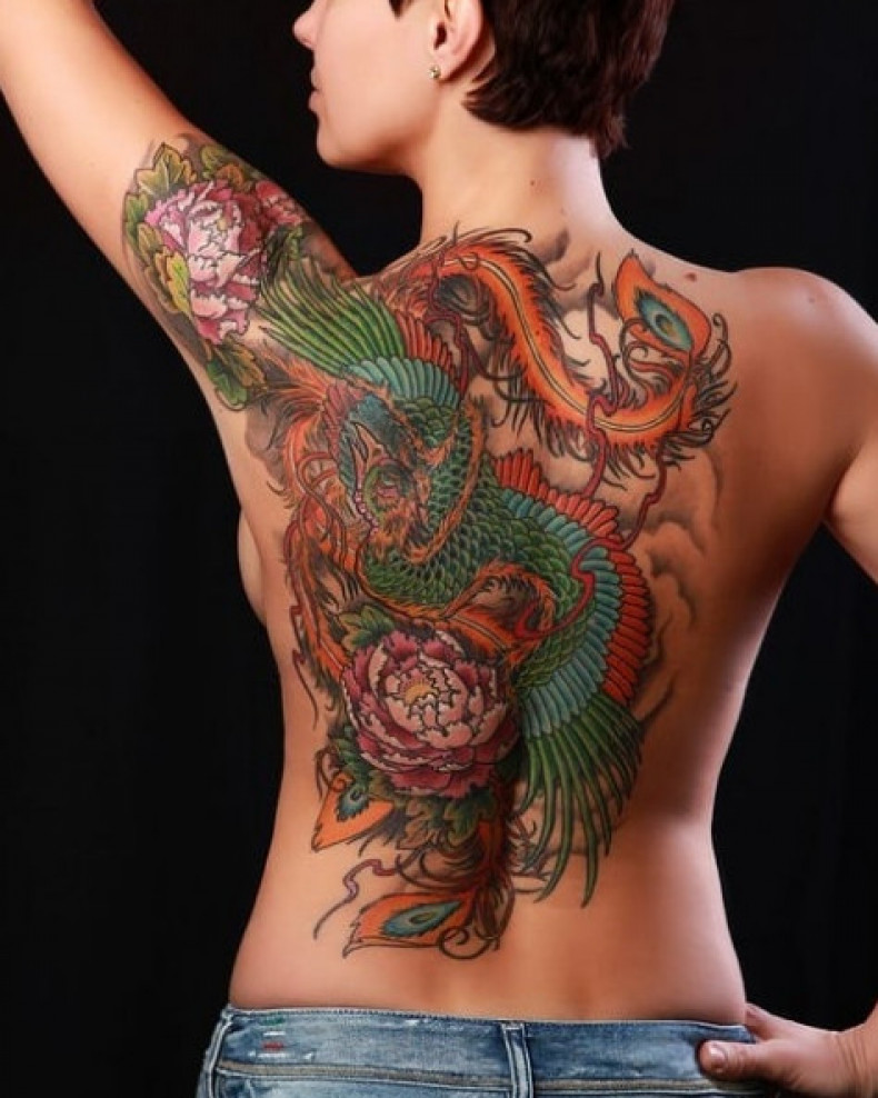 Yakuza japoński, photo - Tatuażysta Barb Tattoo