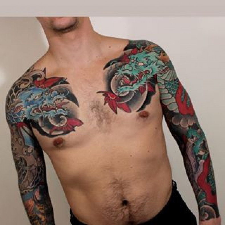 Yakuza japanese, photo - Tattoo Master Barb Tattoo