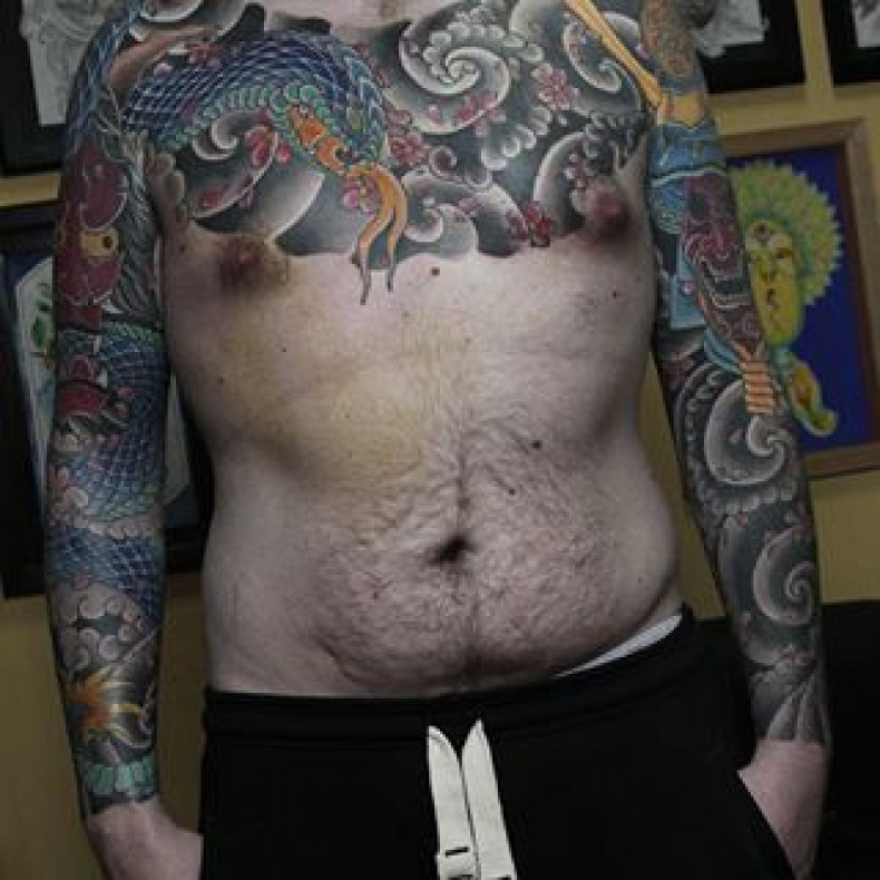 Yakuza japoński, photo - Tatuażysta Barb Tattoo