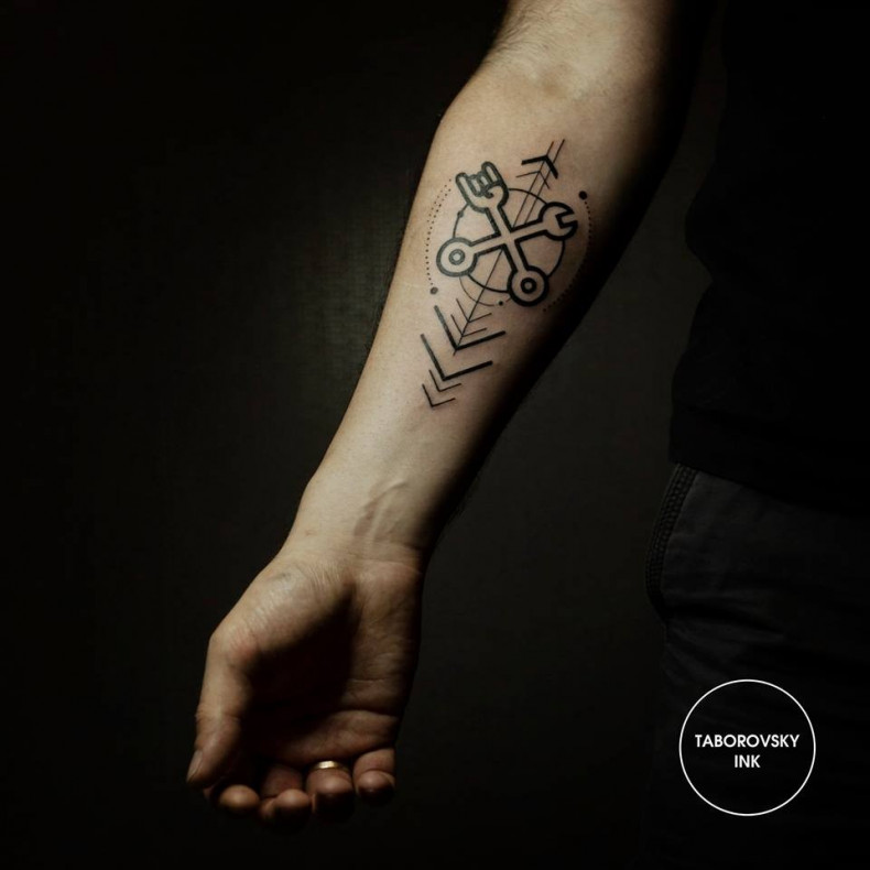 Geometryczny, photo - Tatuażysta Barb Tattoo