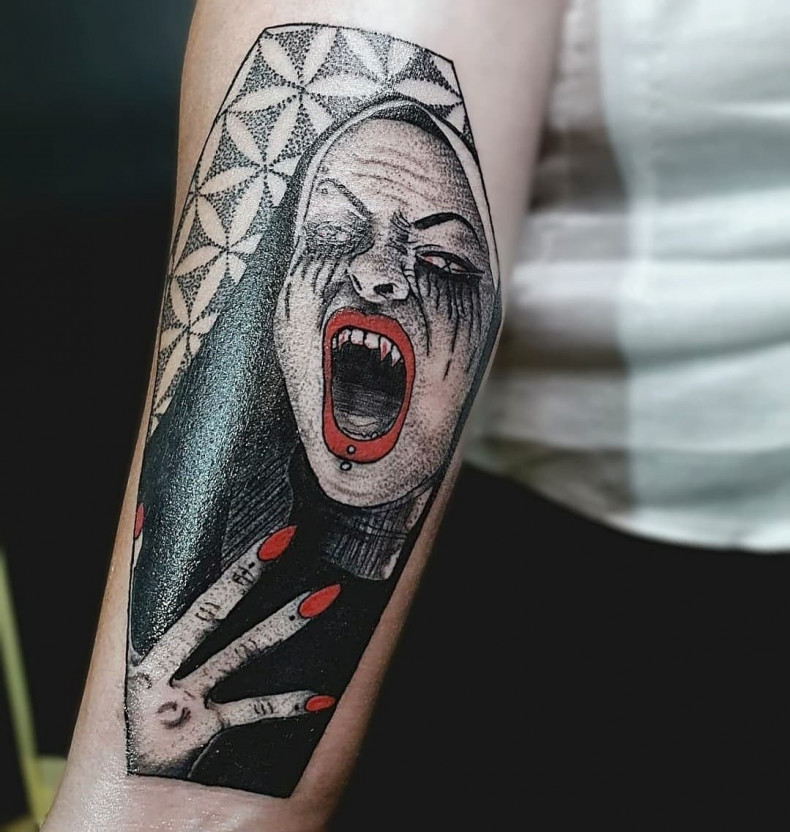 Художественная тату, photo - Тату мастер Barb Tattoo