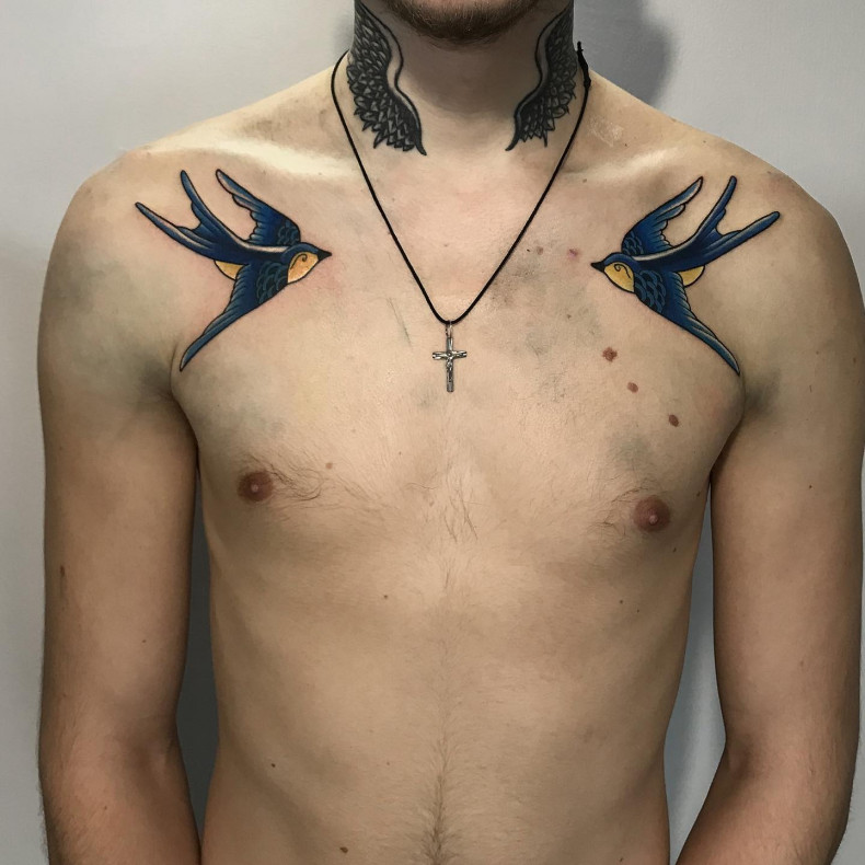 Jaskółka, photo - Tatuażysta Barb Tattoo