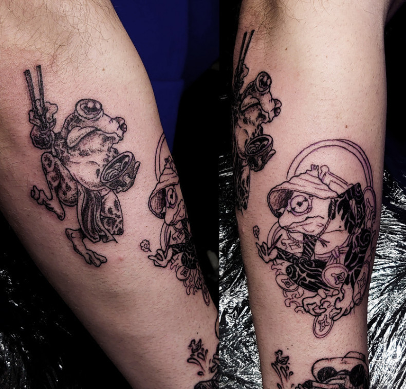 Frosch, photo - Tattoo-Meister Barb Tattoo