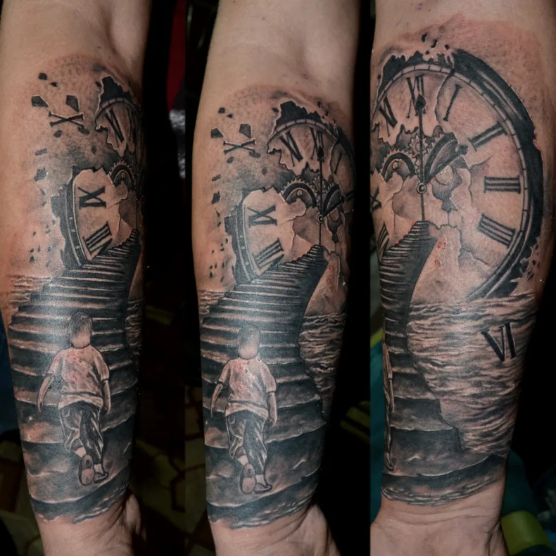 4 hours of work, photo - Tattoo Master Barb Tattoo