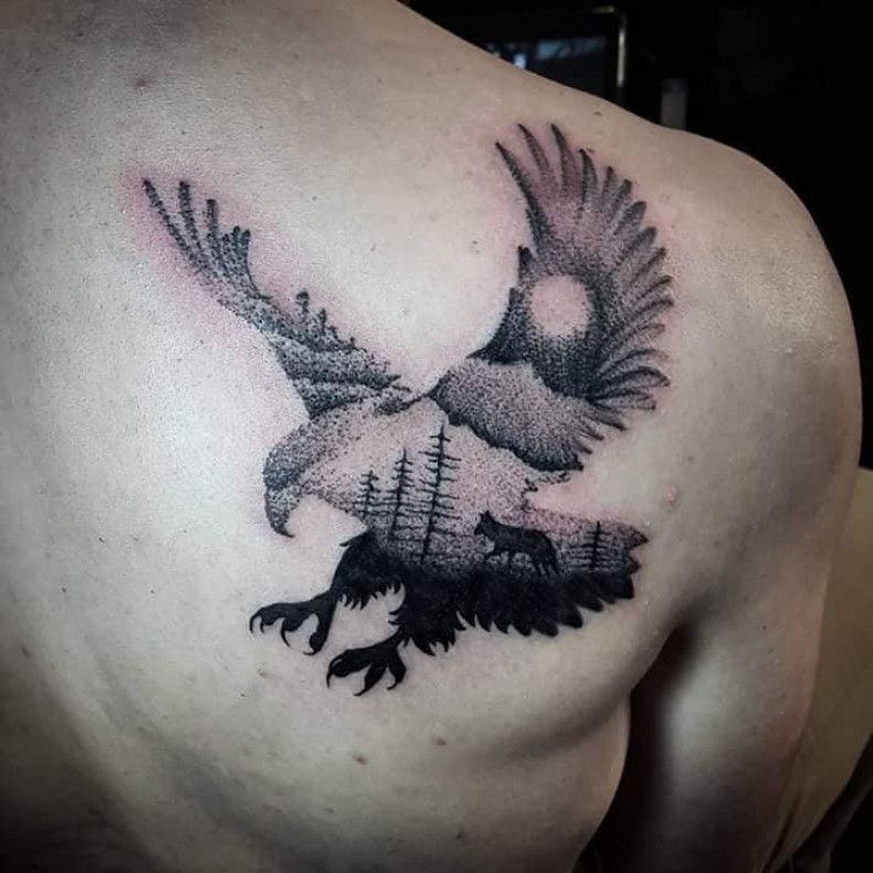 Orzeł, photo - Tatuażysta Barb Tattoo