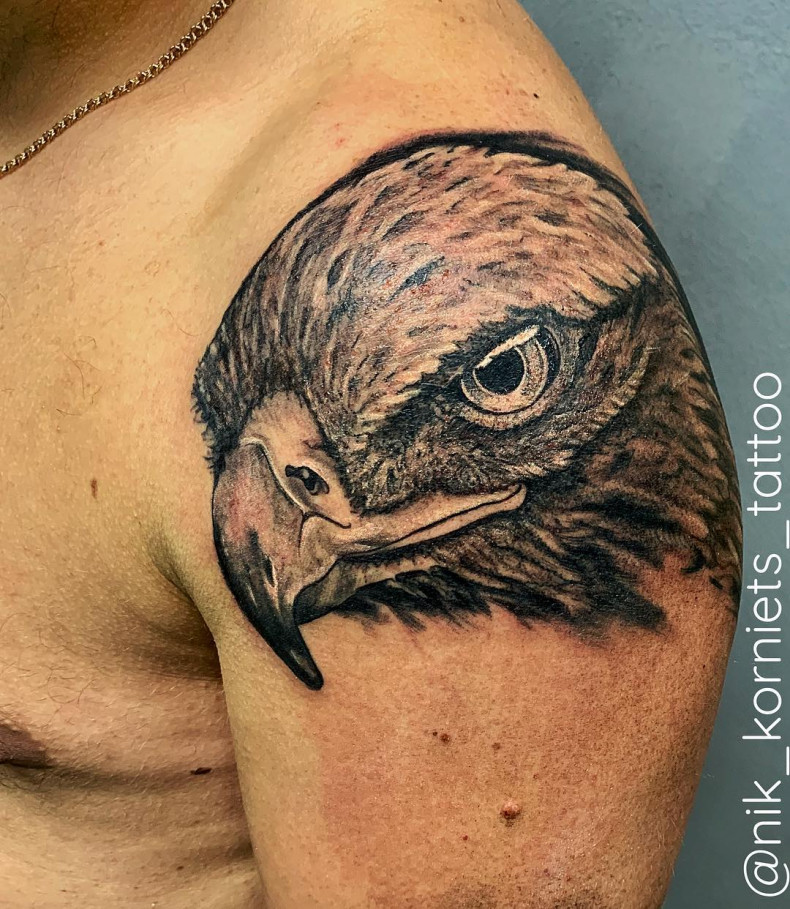 Orzeł, photo - Tatuażysta Barb Tattoo