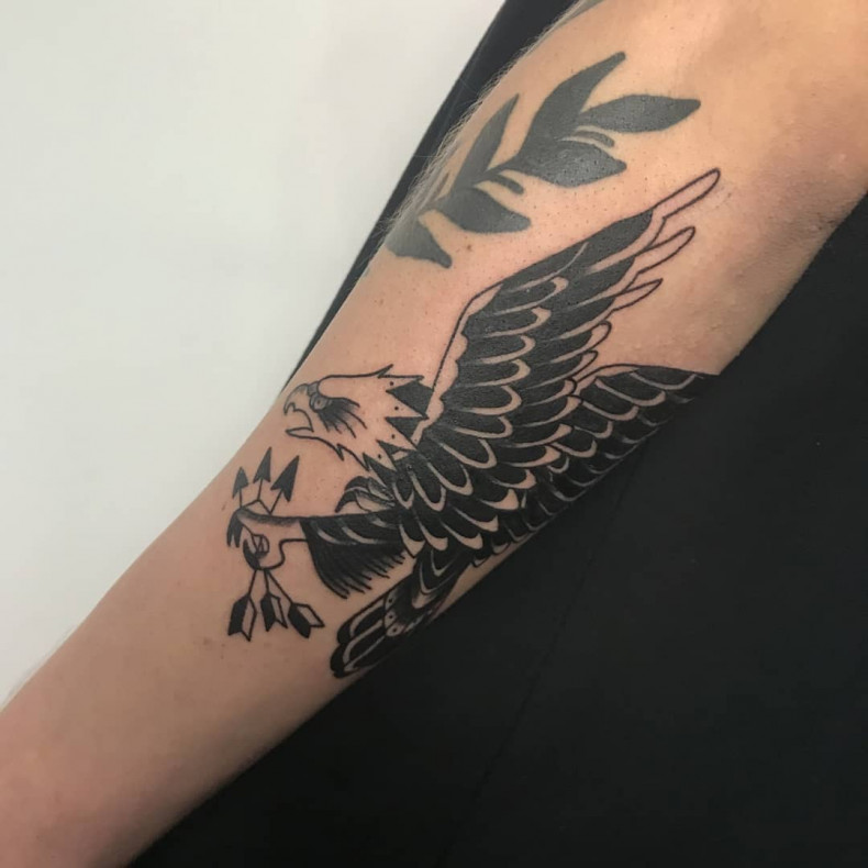 Orzeł, photo - Tatuażysta Barb Tattoo