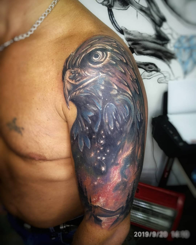 Orzeł, photo - Tatuażysta Barb Tattoo