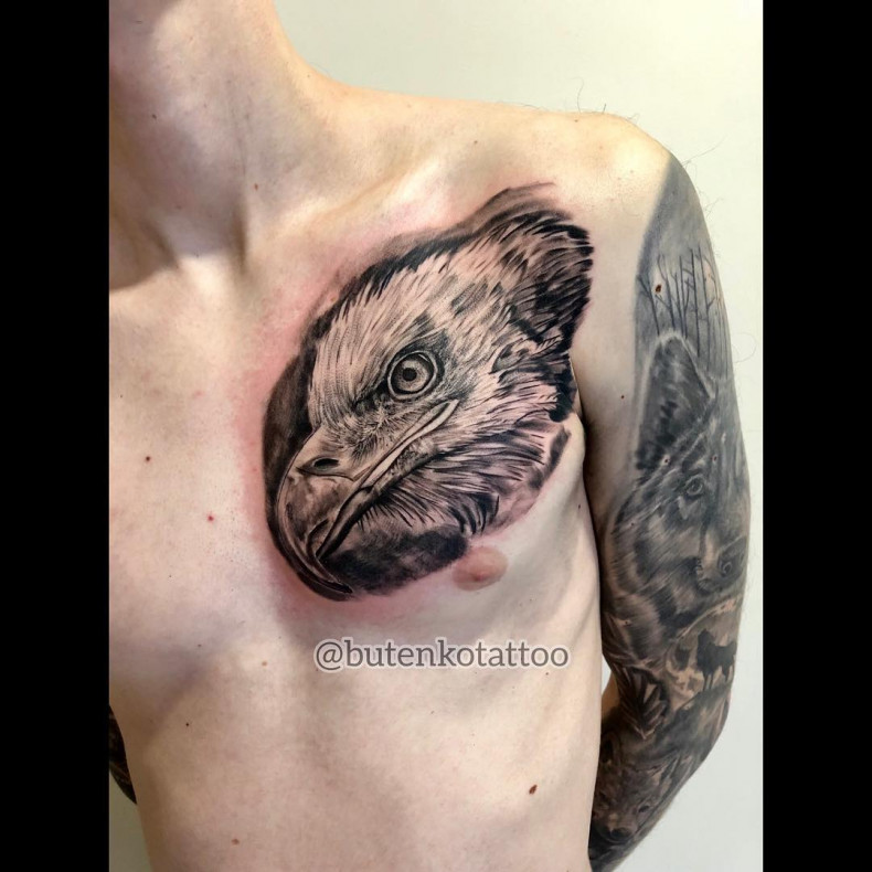 Orzeł, photo - Tatuażysta Barb Tattoo