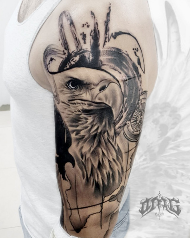 Orzeł, photo - Tatuażysta Barb Tattoo