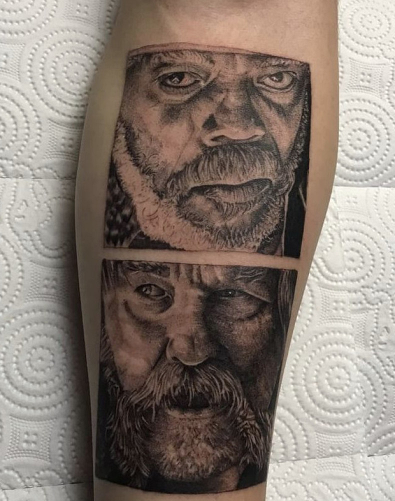 Коллаж портрет, photo - Тату мастер Barb Tattoo