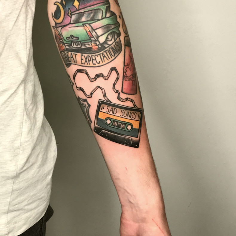 Cassette, photo - Tattoo Master Barb Tattoo