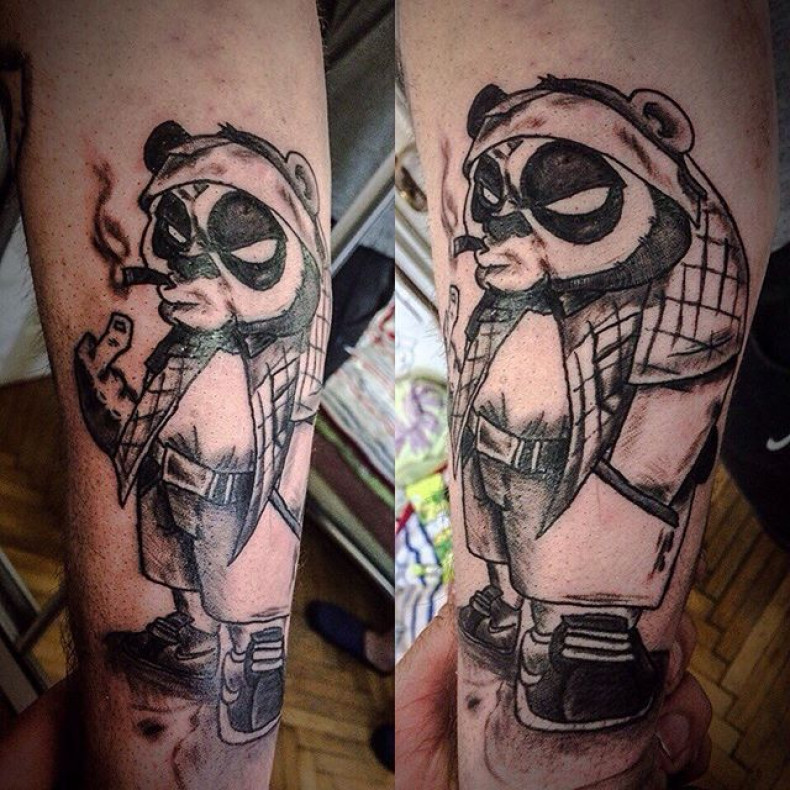 Panda, photo - Tatuażysta Barb Tattoo