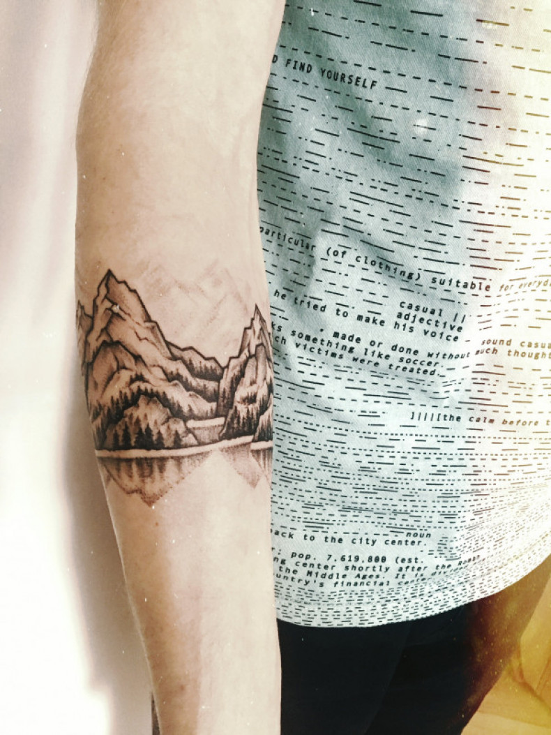 Mountain, photo - Tattoo Master Barb Tattoo