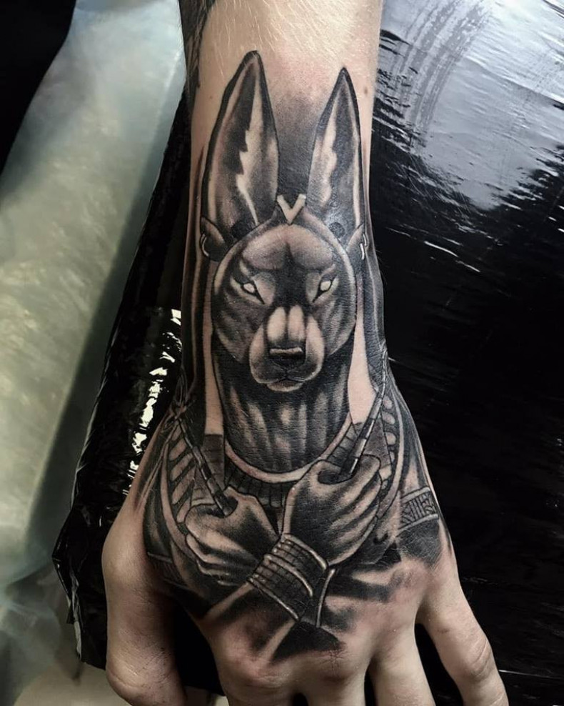 Anubis, photo - Tatuażysta Barb Tattoo