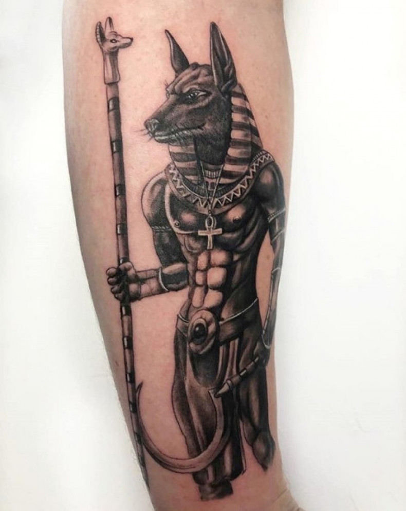 Anubis, photo - Tatuażysta Barb Tattoo