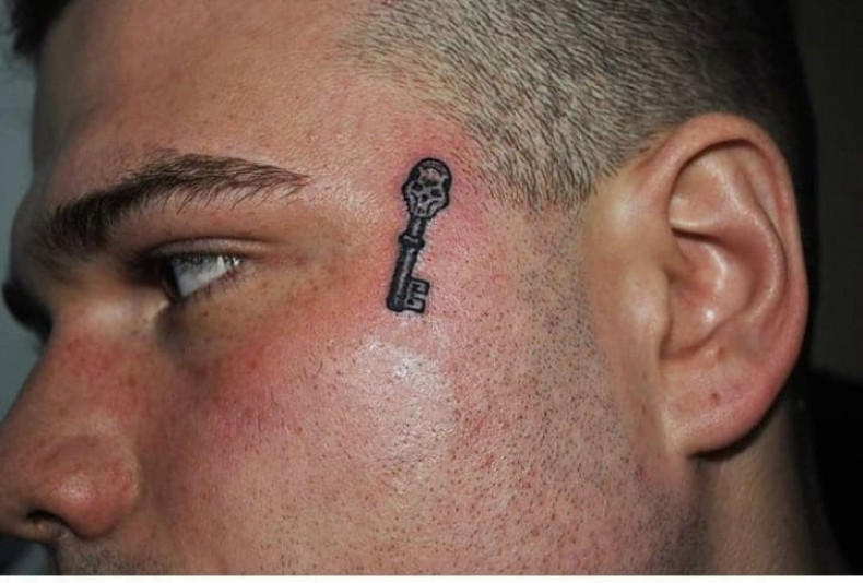 Key face, photo - Tattoo Master Barb Tattoo