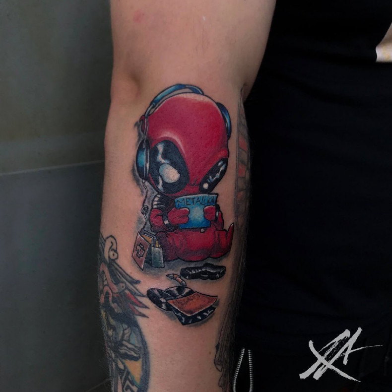 Deadpool marvel, photo - Tattoo-Meister Barb Tattoo