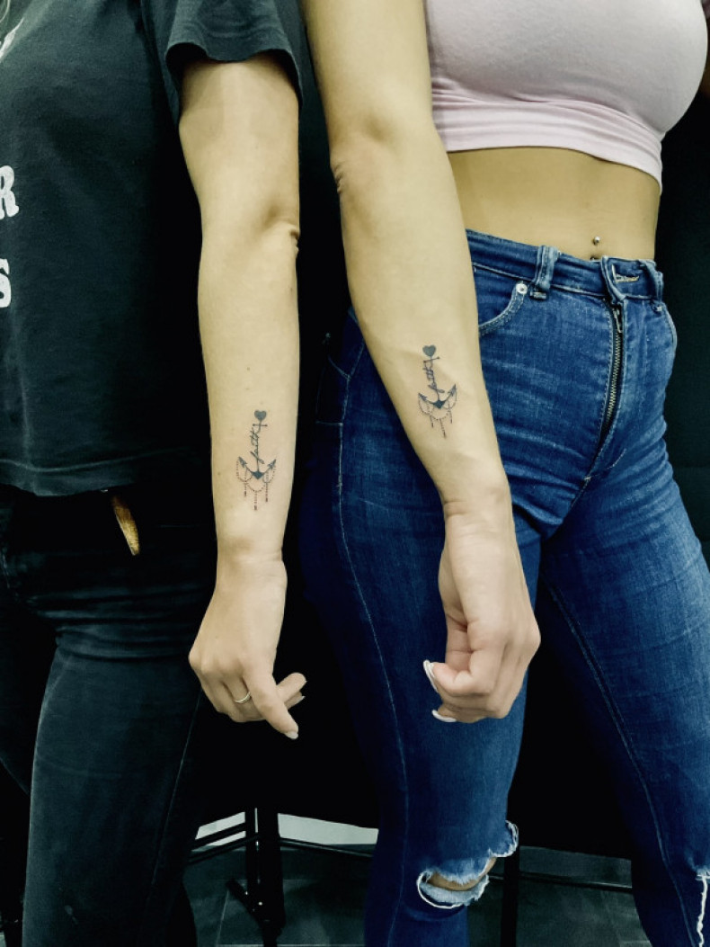 Couple anchor, photo - Tattoo Master Barb Tattoo