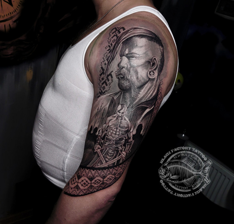 Eine Sitzung dauert 5 Stunden, photo - Tattoo-Meister Barb Tattoo