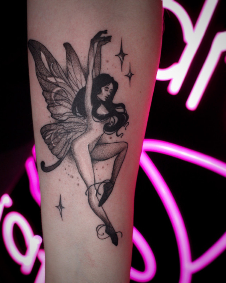 Fairy, photo - Tattoo Master Barb Tattoo