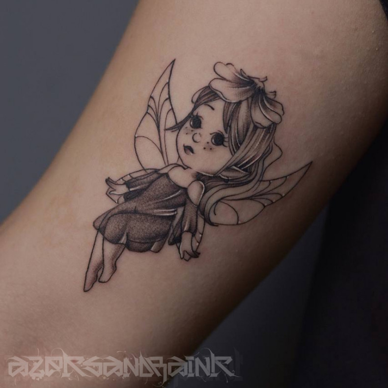 Wróżka, photo - Tatuażysta Barb Tattoo