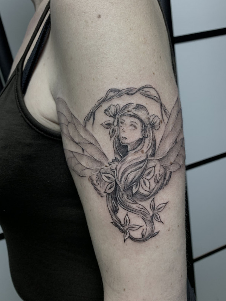 Wróżka, photo - Tatuażysta Barb Tattoo