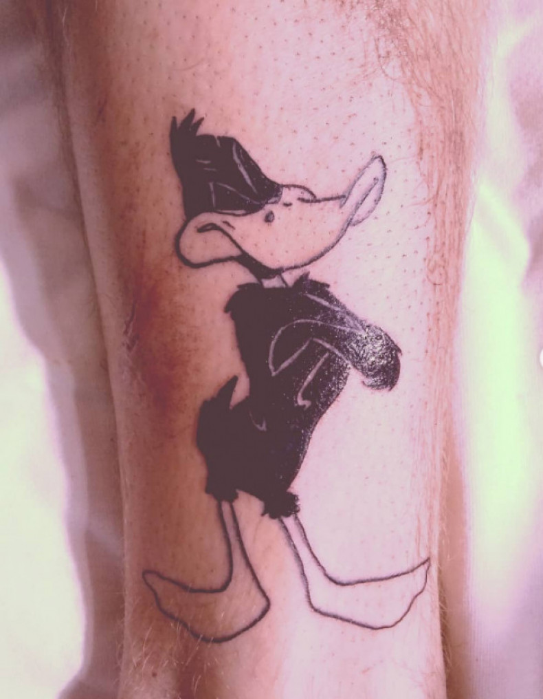 Duffy Duck, photo - Tattoo-Meister Barb Tattoo