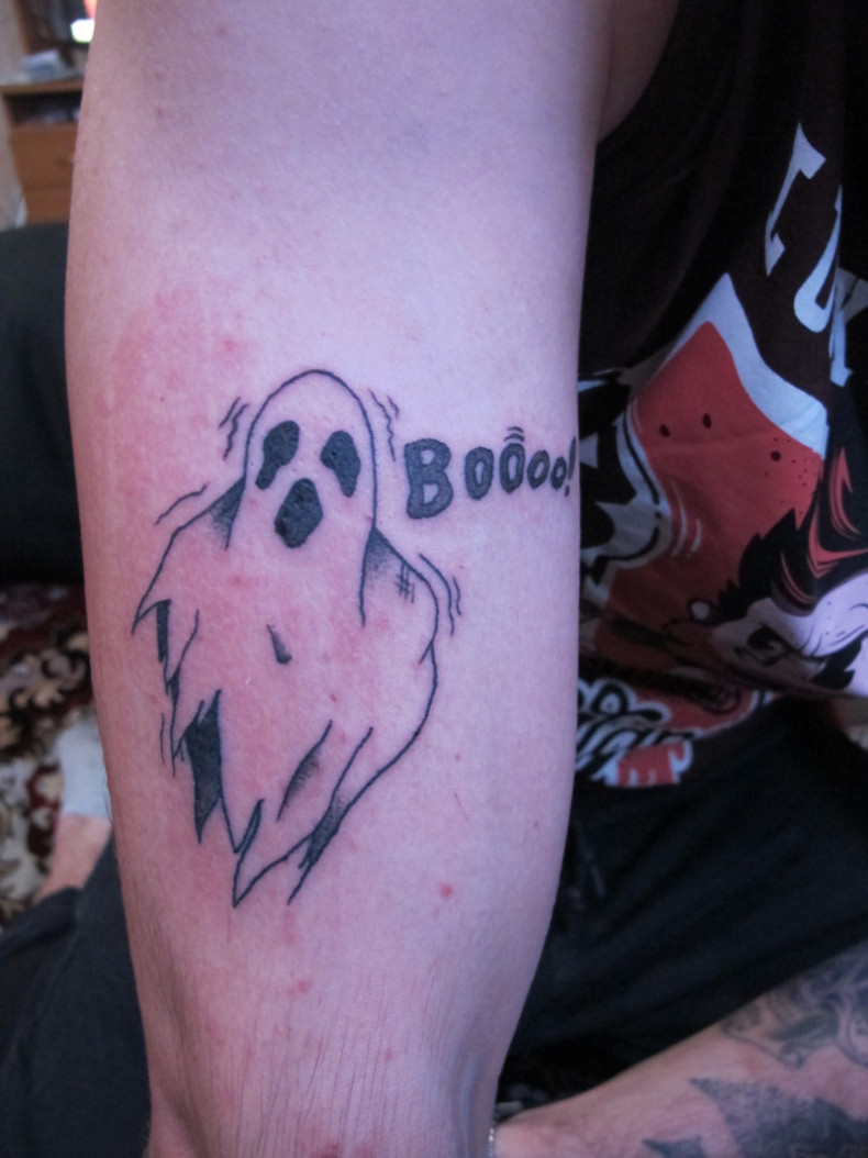 Cartoons ghost, photo - Tattoo Master Barb Tattoo