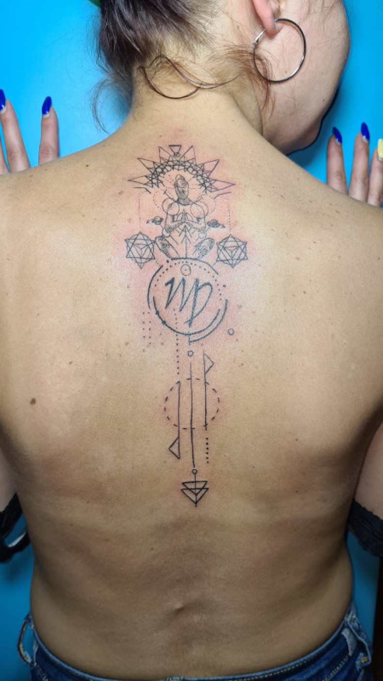 Virgo zodiac sign, photo - Tattoo Master Barb Tattoo