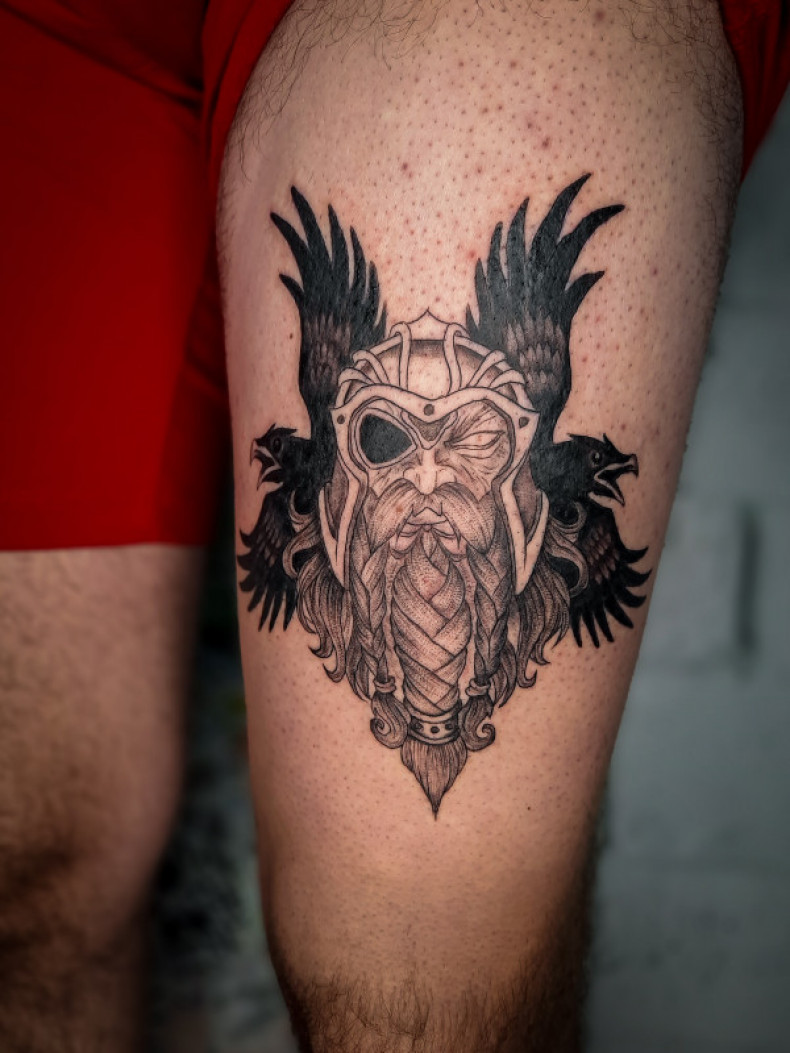 Викинг, photo - Тату мастер Barb Tattoo