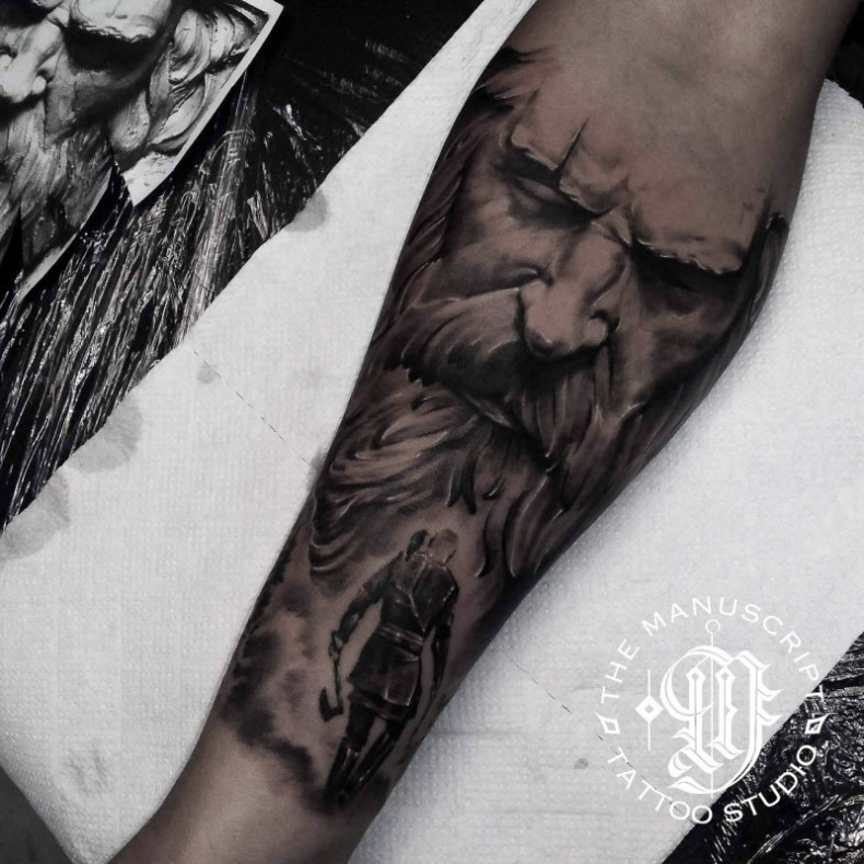 Викинг, photo - Тату мастер Barb Tattoo