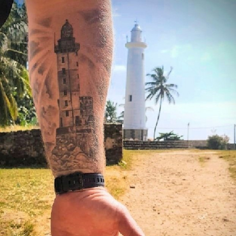 Lighthouse, photo - Tattoo Master Barb Tattoo