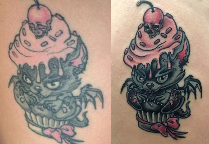 Ice cream recovery, photo - Tattoo Master Barb Tattoo