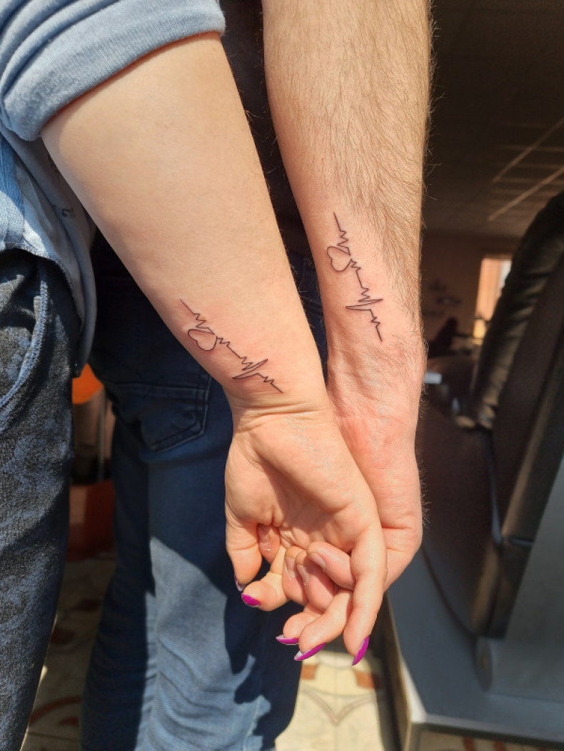 Paired tattoos, photo - Tattoo Master Barb Tattoo