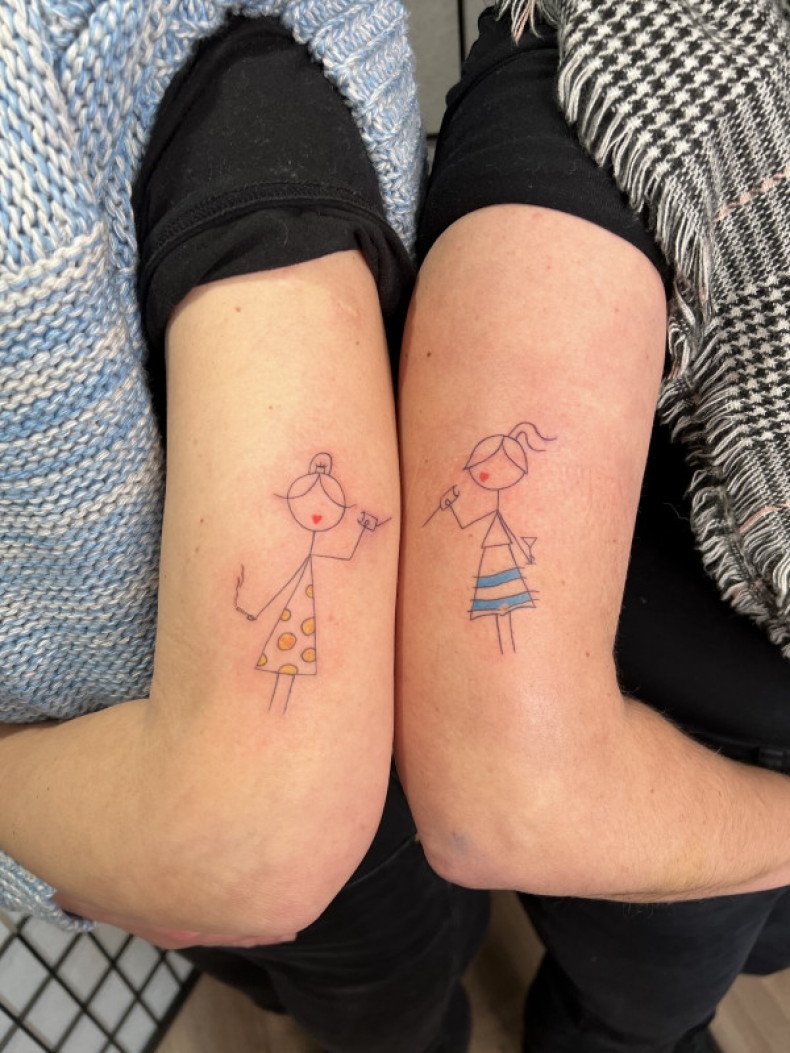 Couple funny, photo - Tattoo Master Barb Tattoo