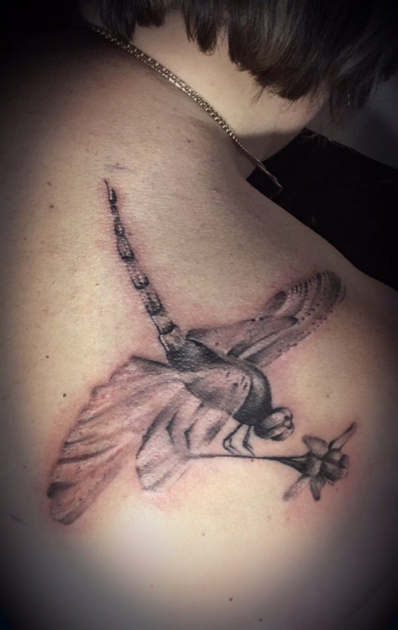 Ważka, photo - Tatuażysta Barb Tattoo