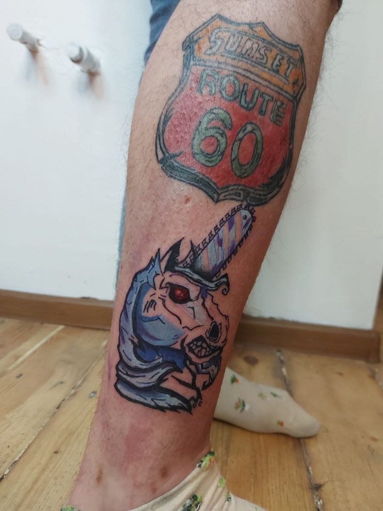 Unicorn, photo - Tattoo Master Barb Tattoo