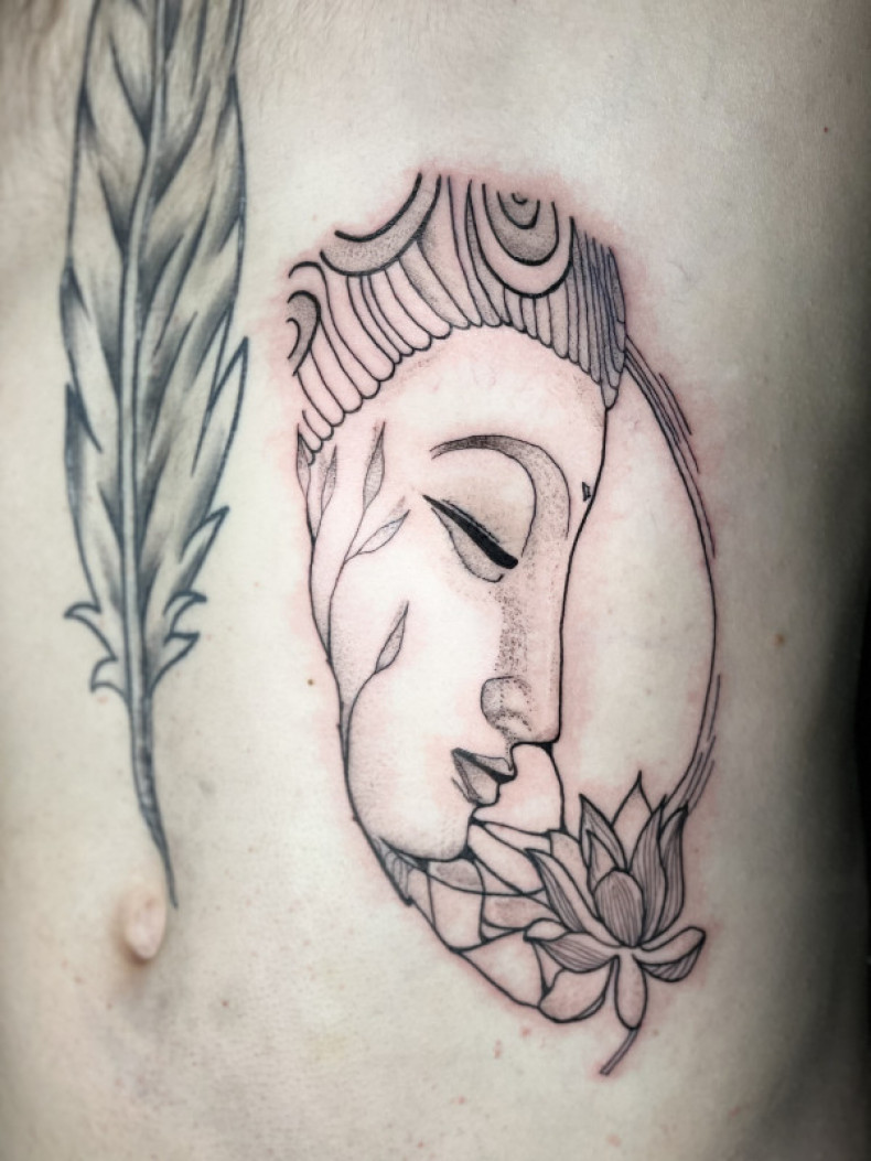 Budda, photo - Tatuażysta Barb Tattoo