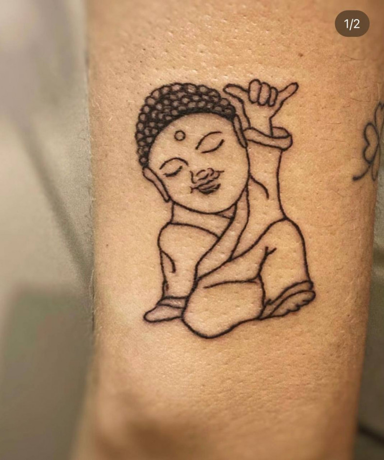 Будда, photo - Тату мастер Barb Tattoo