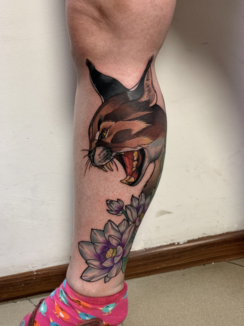 Lynx, photo - Tattoo Master Barb Tattoo