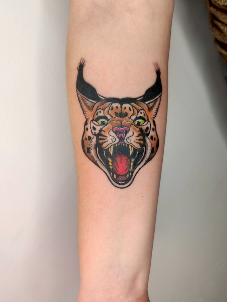 Lynx, photo - Tattoo Master Barb Tattoo