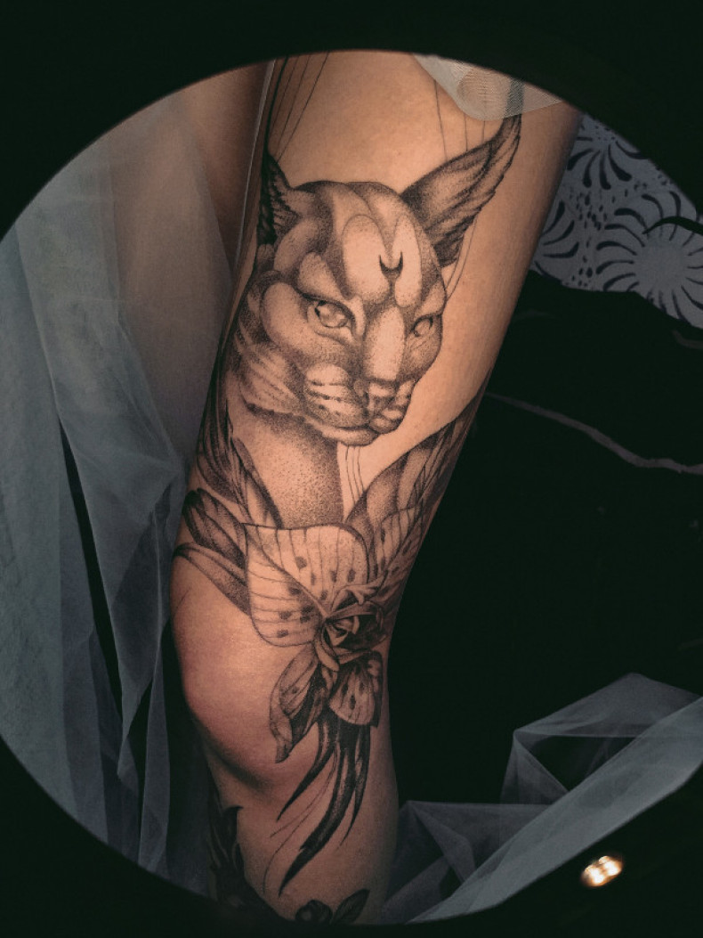 Luchs, photo - Tattoo-Meister Barb Tattoo