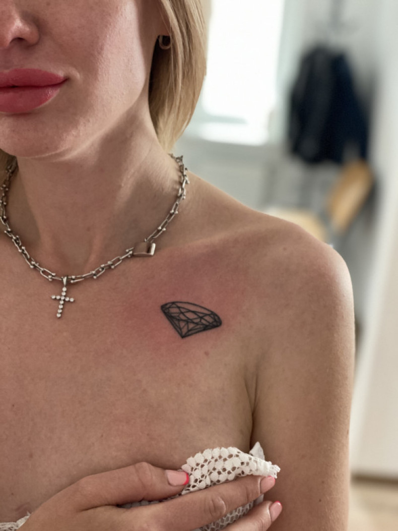 Diament, photo - Tatuażysta Barb Tattoo