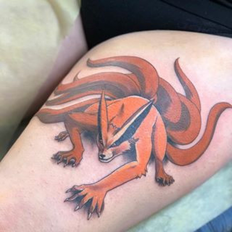 Kitsune, photo - Tatuażysta Barb Tattoo