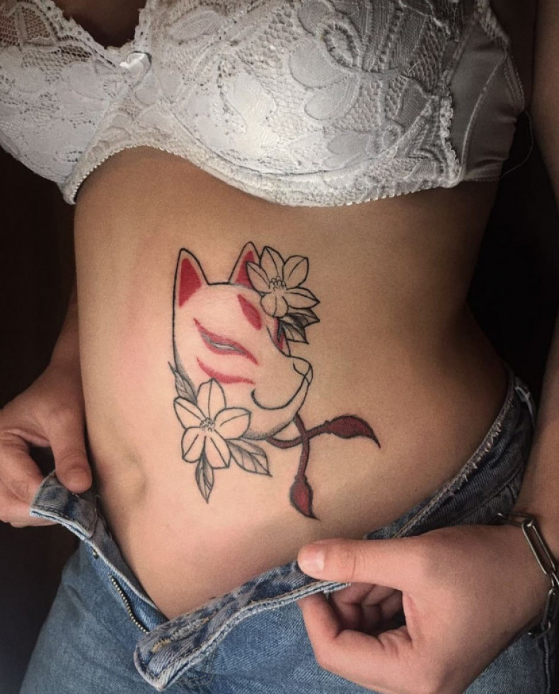 Kitsune, photo - Tattoo Master Barb Tattoo