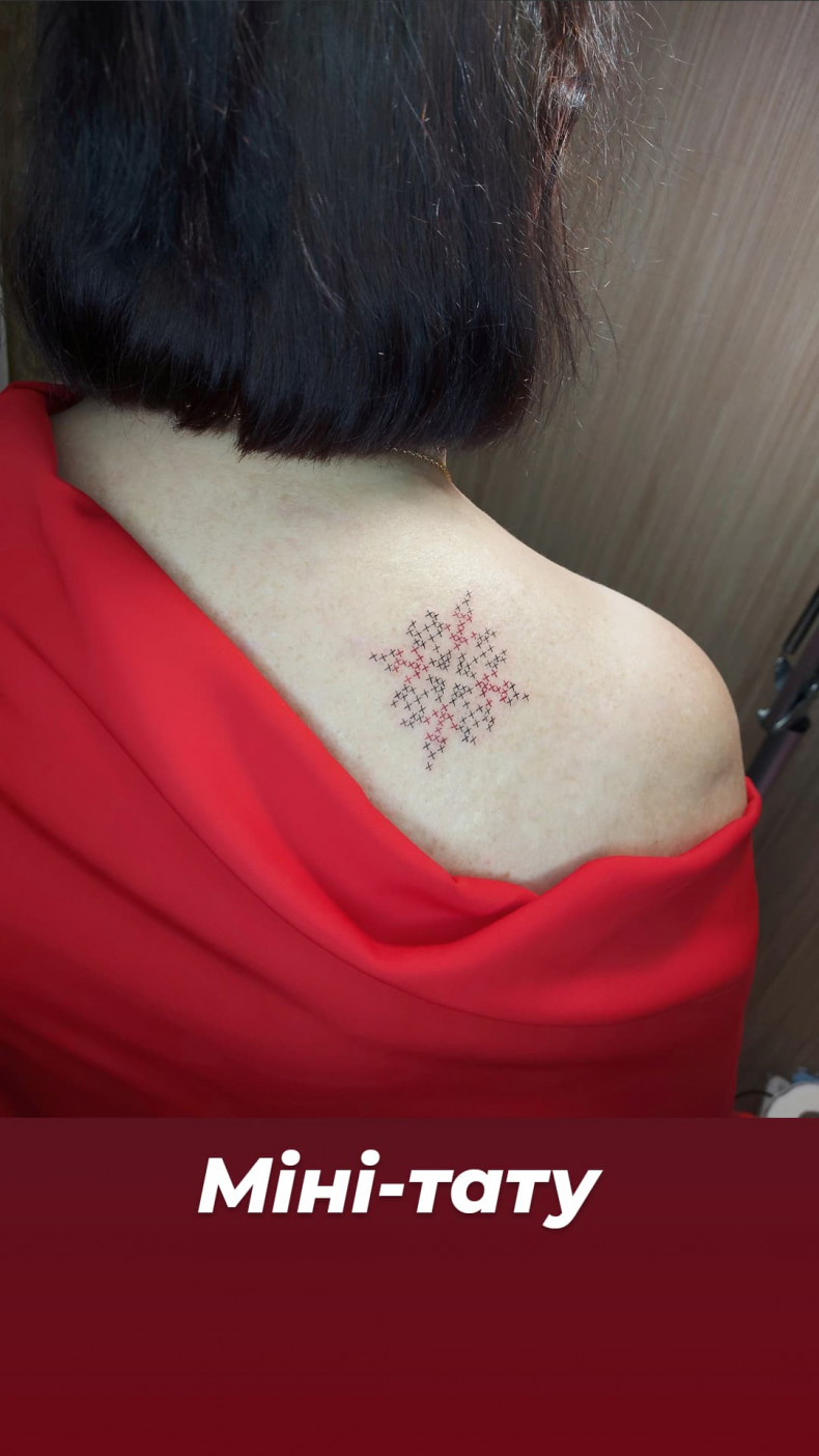 Вышиванка маленькие мини, photo - Тату мастер Barb Tattoo