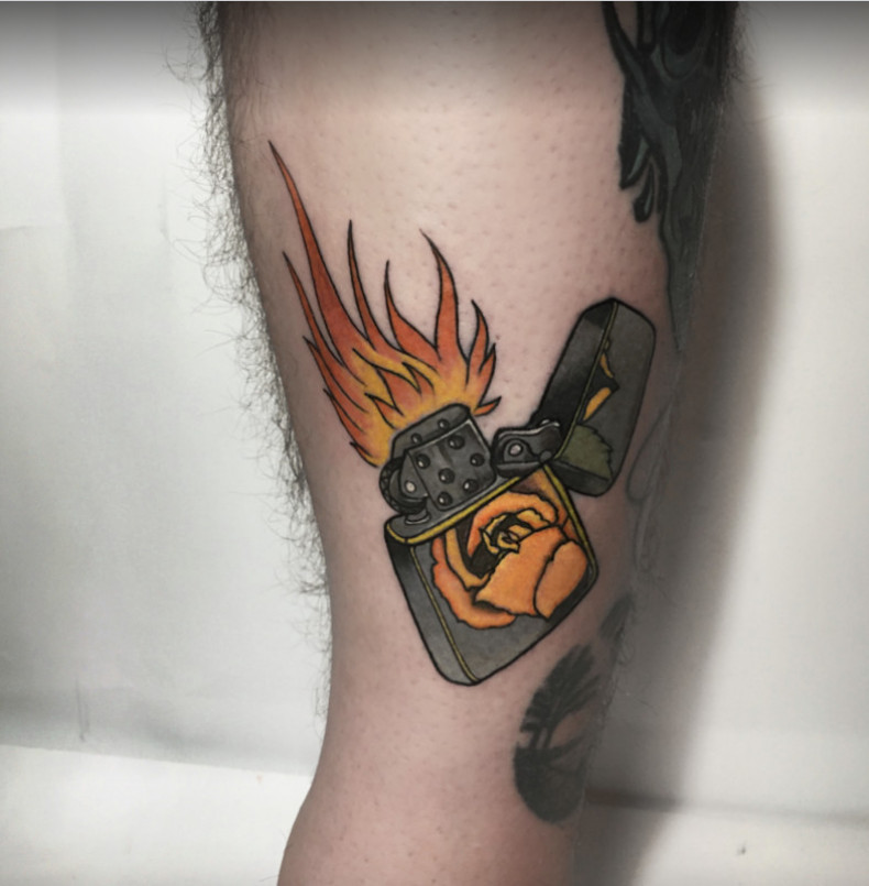 Lighter, photo - Tattoo Master Barb Tattoo