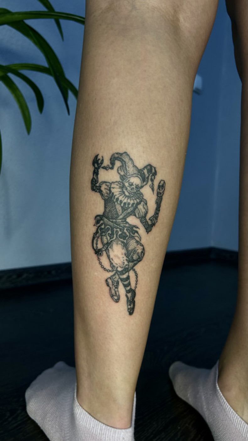 Błazen, photo - Tatuażysta Barb Tattoo